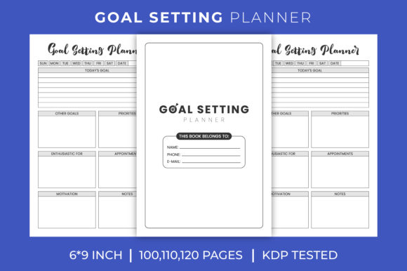 Download Goal Setting Planner – KDP Interior - Goal setting Collection