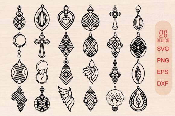 Download African American Earrings Svg Bundle - Premium Resources