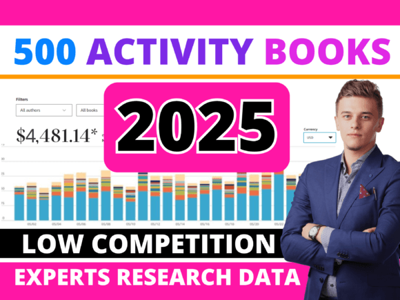 Download 500 Activity Books 2025 KDP Niches - 2025 Collection