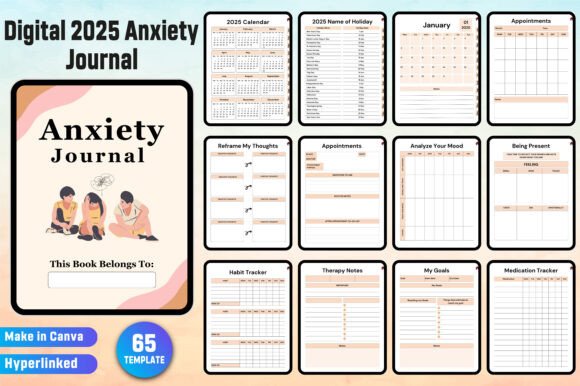 Download Digital 2025 Anxiety Journal - 2025 Collection
