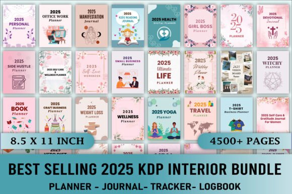 Download Best Selling 2025 KDP Interior Bundle - 2025 Collection