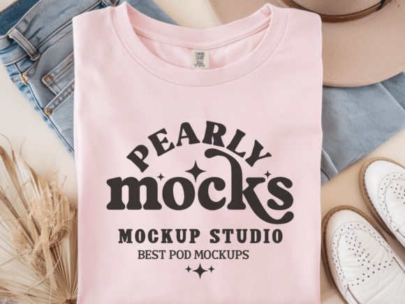 Download Comfort Colors 1717 Flat Lay Mockup 17 - Premium Resources