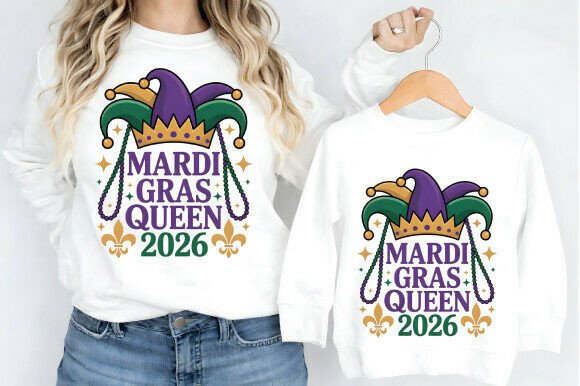 Download Mardi Gras Queen 2026 PNG,Festive Jester - Premium Resources