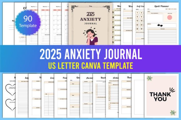 Download 2025 Anxiety Journal Canva - 2025 Collection