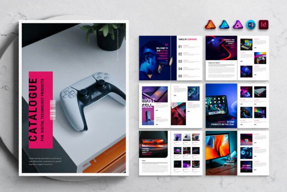 Download Gadget Product Catalog Template - Product catalog Collection